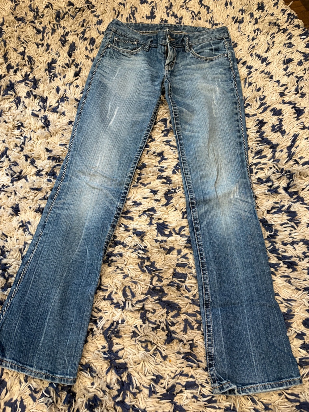 Express women’s Medium Blue Bootcut Jeans size 6